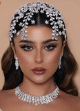 Bridal Hair Accessories l Rhinestone Wedding Forehead Headband  l Hair Comb l Hair Chain HP-07