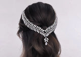 Bridal Hair Accessories l Rhinestone Wedding Forehead Headband  l Hair Comb l Hair Chain HP-03