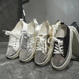 White Silver Bridal Sneakers