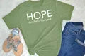 Christian Inspiration Graphic Cotton T-Shirts ~ Saved by Grace