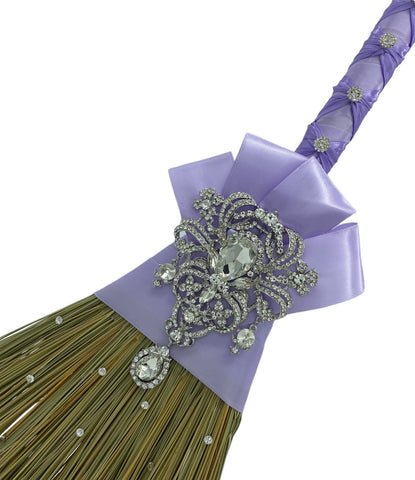 Customized Wedding Jumping broom l Lavender l Lilac l Traditional Wedding Broom l Heirloom African American Heritage