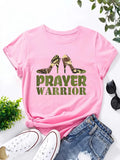 Empowering Faith and Fashion T-Shirt ~ Prayer Warrior