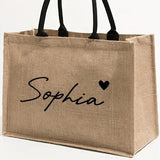 Bridal Party Personalized Gifts l Bridesmaid Canvas Tote Bag l BAG-001