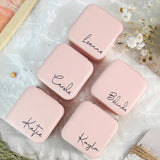 Bridal Party Personalized Gifts l Bridesmaid Travel Jewelry Box l JB-001