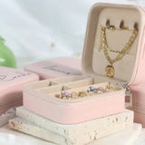 Bridal Party Personalized Gifts l Bridesmaid Travel Jewelry Box l JB-001