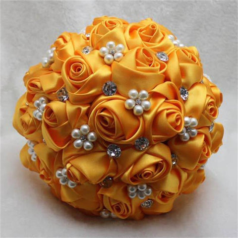 Jewelry Box Pearl Ribbon Brooch - A Single Rose For Me by Enchantlic  Enchantilly